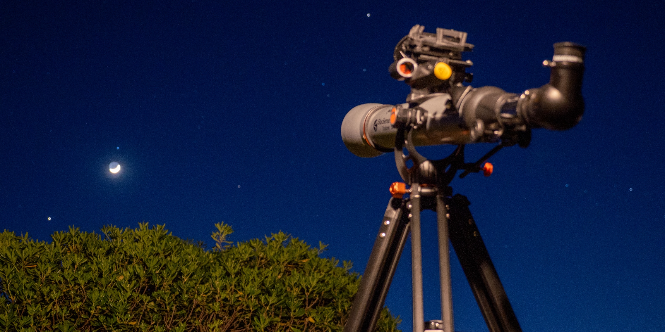The Celestron StarSense Explorer LT 70 AZ entry-level telescope