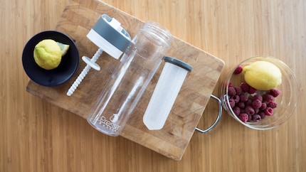 Die Pressa Bottle: Ein simples Prinzip sorgt für schnellen Geschmack.