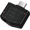 LogiLink Audio Adapter w. EQ, 2xUSB-C -> /F,96kHz w/PD (Jack adapter)