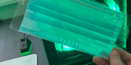 Razer has given away over a million of these masks. Image: reddit/zerprofniloc