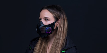 The RGB details on the sides are unmistakable. Image: Razer