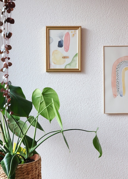I’ve already framed my first few works.