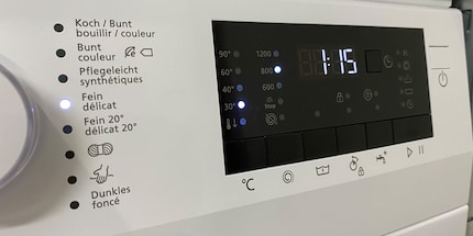La machine à laver détermine en partie la durée du nettoyage.