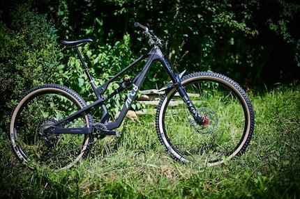 Nochmals Philipp mit einem 13.2kg leichten Bike mit schweizer Wurzeln