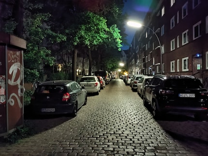 Nachtmodus der Hauptkamera.