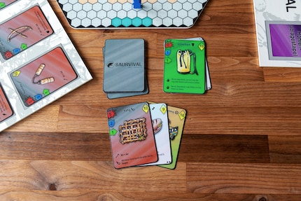Die Zahlen auf den Karten haben grossen Einfluss auf das Spielgeschehen.