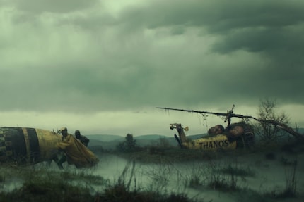 Thanos’ guter alter Helikopter, ...