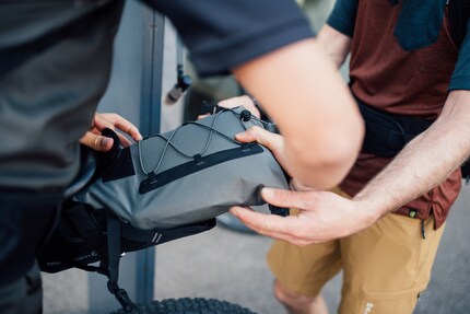 Alles ist gepackt, die Bikes ready - es kann losgehen.