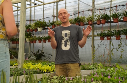 Erich hat Gartenbau studiert und fühlt sich seither in der Pflanzengestaltung pudelwohl.