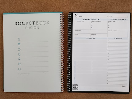 Ces symboles permettent d'organiser les notes dans votre espace numérique.