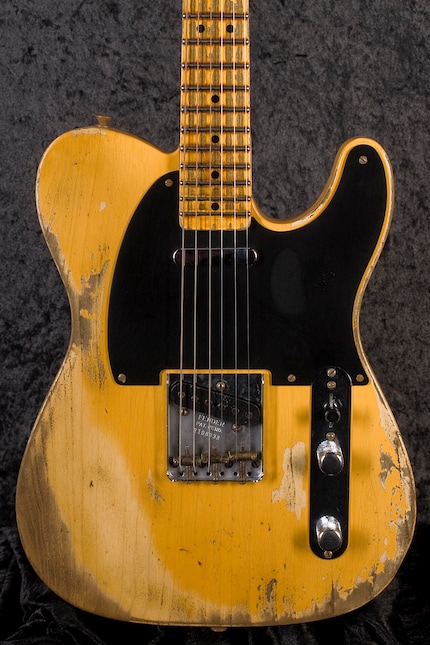 Sieht aus wie von 1951, ist aber neu: Eine Fender Heavy Relic Telecaster.