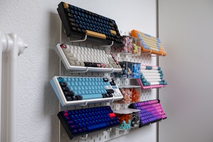 Just some of the keyboards in my collection.