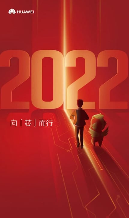 Huawei’s new year’s message got the ball rolling.