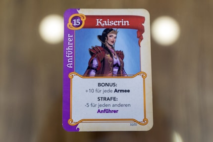 The empress: one of the 53 cards in the game.