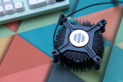 The pre-applied thermal paste on the RM1.