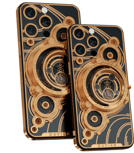 Das weniger erotische iPhone 13 Pro Max «PARADE OF THE PLANETS 18K» kostet mit 1 TB Speicher 71 620 US-Dollar. Es ist das teuerste iPhone von Caviar.
