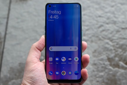 Handliches Smartphone.
