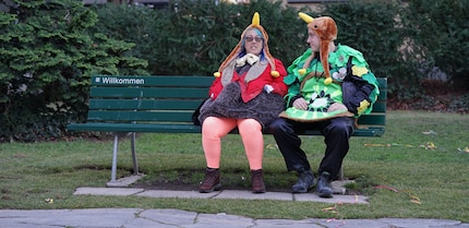 Auch Amor treibt an der Fasnacht gerne sein Unwesen.