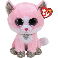 Ty Beanie Buddy Fiona Pink Cat (2.40 cm)