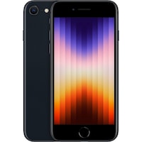 Apple iPhone SE (3e generatie) (64 GB, Middernacht, 4.70", SIM + eSIM, 12 Mpx, 5G)
