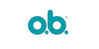 Logo van het merk o.b.