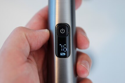 L'indicateur de batterie.