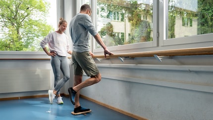 Concentrating fully on a small movement: Pascale Gränicher shows me what matters.