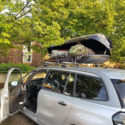 Since we purchased a roof box, packing the car has become a considerably more relaxed affair.