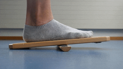 Control is key: your ankle is what drives the movement.
