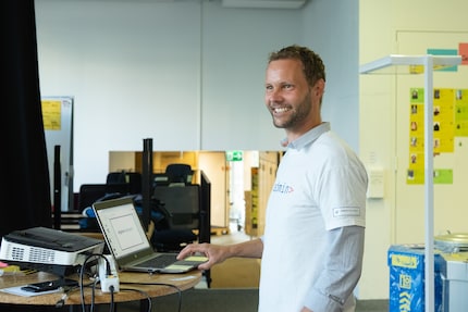 Hackathon founder Tobias is looking forward to this year's coding event.