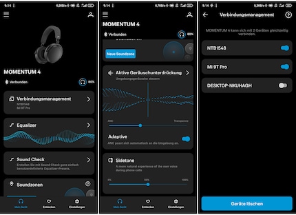 Die App hat Sennheiser auch überarbeitet.