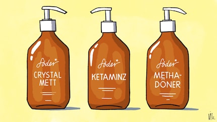 So in etwa könnte die neue Produktlinie daherkommen: Design aus Zürich, Name aus München. Illustration: Stephan Lütolf
