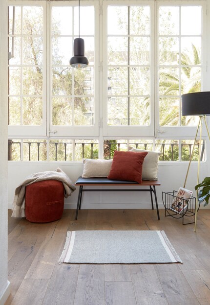 A cord cover seems warmer and softer on the skin than traditional textiles.