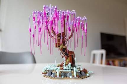 Lego Avatar’s Tree of Souls is pretty repetitive to build.