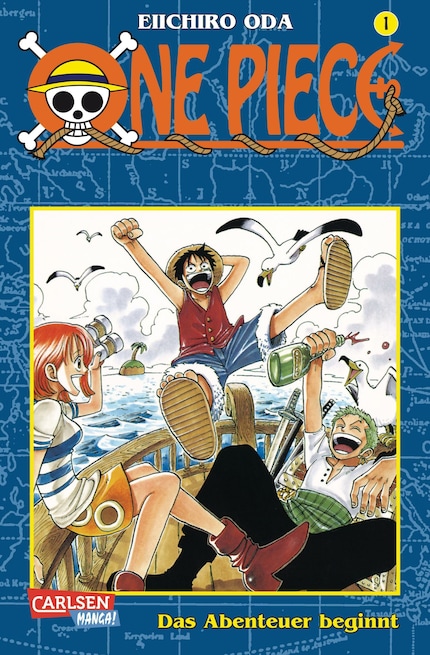 Das Cover des ersten One-Piece-Bandes.
