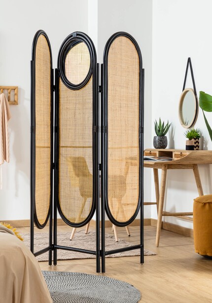Dimensions : 160 x 36 x 72 cm | Matériau : métal | Photo : Kave Home