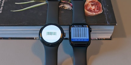 The Stocard app offers the same set of features on both watches, but the implementation is better on the Apple Watch.