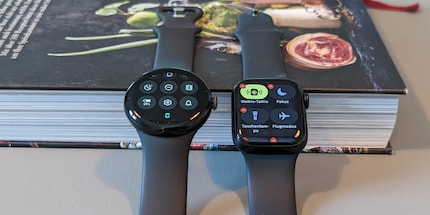 On the Apple Watch, I can configure the quick settings menu. On the Pixel Watch, I can’t.