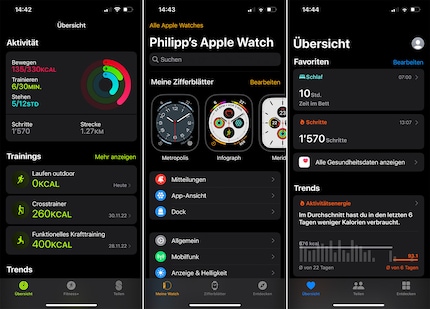 The Apple Watch requires three apps.