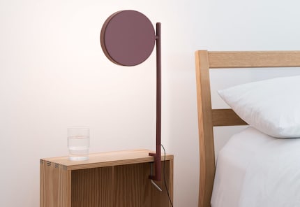 The dimmable LED lamp W182 Pastille c2 serves as a nice nightlight. Photo: Wästberg