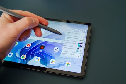 De Precision Pen 3 heeft een eigen pop-up menu voor snelle toegang tot notities en andere functies.