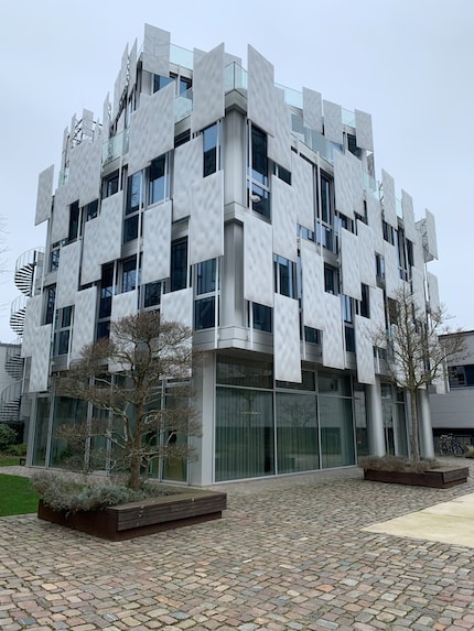 Het Galaxus kantoor in Hamburg - dit is waar ik vandaag buiten ben geweest.