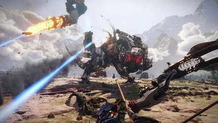 De gemene «Thunderjaw» ziet er nog monsterlijker en gevaarlijker uit in VR.