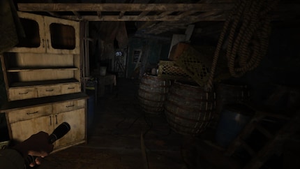 De donkere levels in «Resident Evil Village» zien er nog enger uit met het OLED-scherm met hoog contrast.