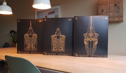 Trois boîtes, une pour chaque segment.