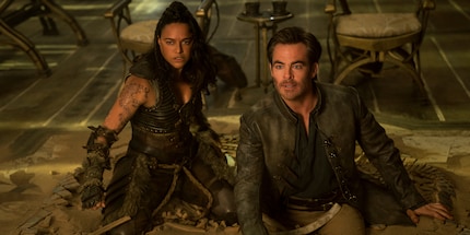 If only Holga (Michelle Rodriguez) and Edgin (Chris Pine) had rolled higher on Perception, this might not have happened.