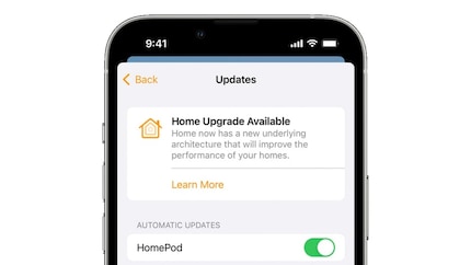 Pland voor iOS 16.2, maar nu pas uitgebracht: de update voor de Homekit-architectuur.