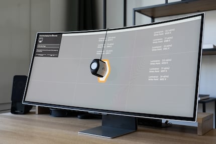 Mijn Samsung monitor in het bijzonder wordt zeer gelijkmatig verlicht.