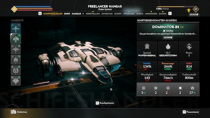 The upgrade system is very comprehensive.