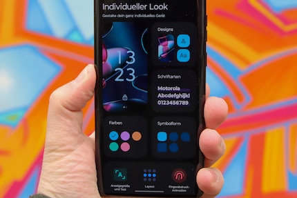 Customisation options for the user interface.